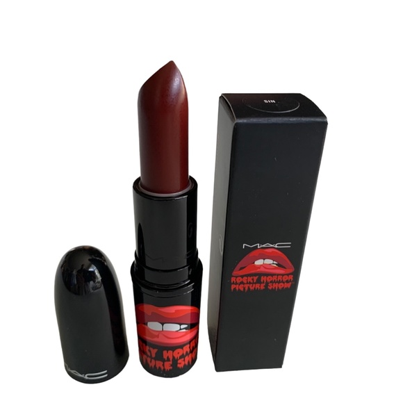 Mac Rocky Horror Picture Show Lipstick SIN - Picture 1 of 4